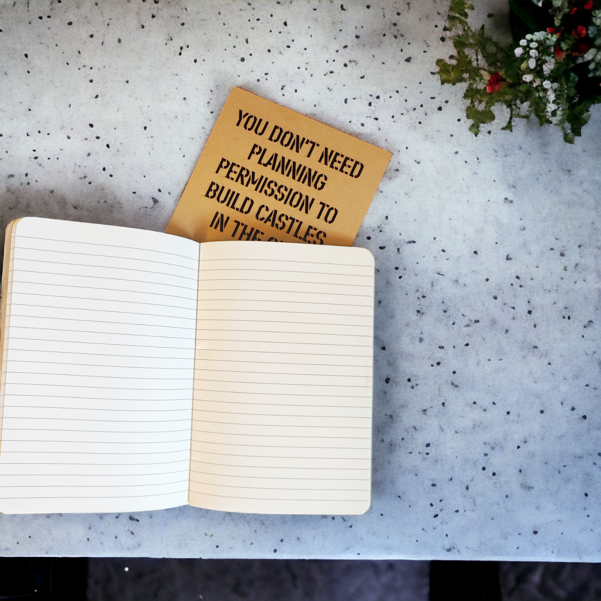 URBAN.ITY SRL - Vente Journal intime - Banksy Carnet de rue A5 avec pochoir - You Don’t Need…4