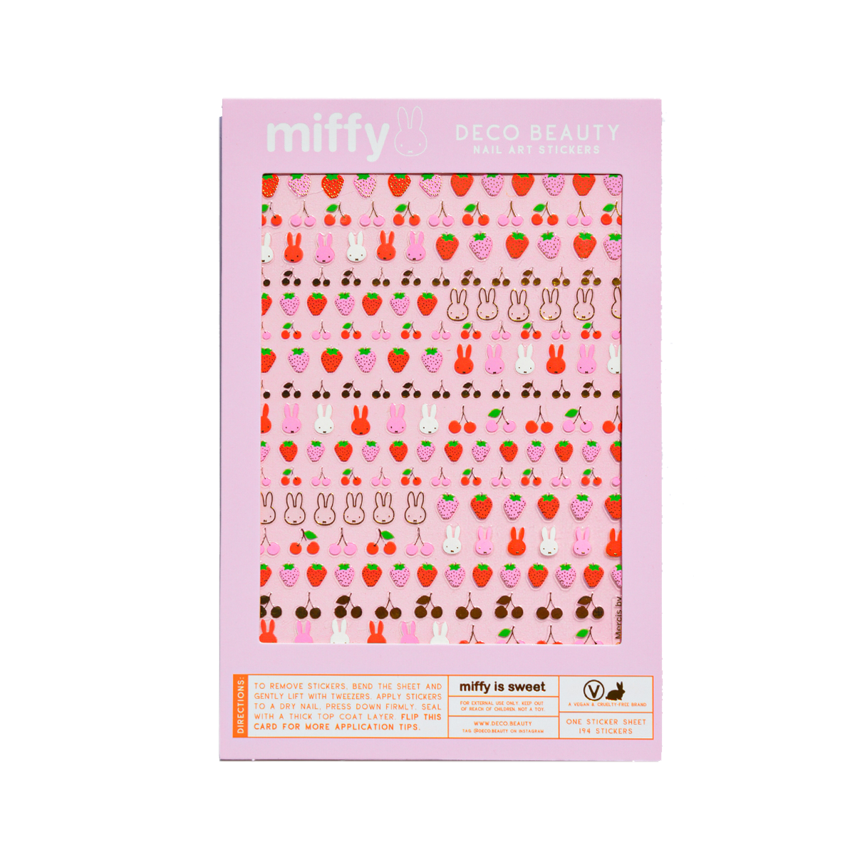 Deco Beauty - Wholesale Nail Art/Decal - Nail Art Stickers - MIFFY IS SWEET2