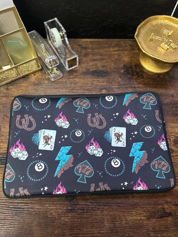 Cowgirl Charm Laptop Case for wholesale by Sterling Kreek