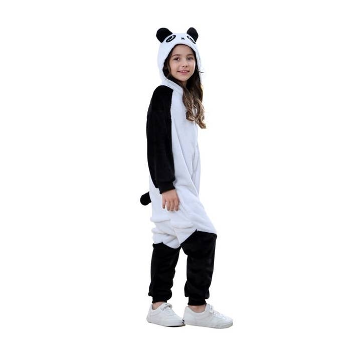 Jammies For Parties - Wholesale Onesie - Kids - Kids Unisex Animal Onesies - PANDA1