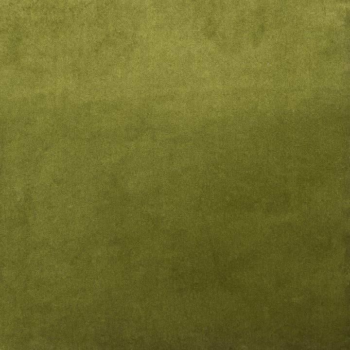 Mcalister textiles - Wholesale Throw/Decorative Pillow - Matt Lime Green Velvet Button 40cm x 60cm Pillow