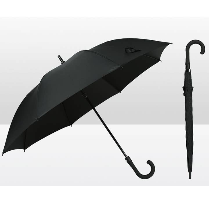 Suzie Q USA - Wholesale Umbrella - Unisex - Automatic Curved Handle Rain Shine Dual Umbrella