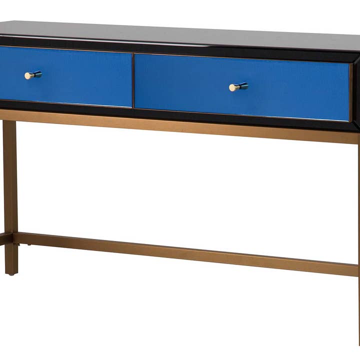 Konsole mit Spiegel, Edelstahl "Prestine" 140 x 42 x 73 cm für den Großhandel von Ethan Chloe - GARPE GROUP - GARCIA PÉREZ Y CÍA S.L.