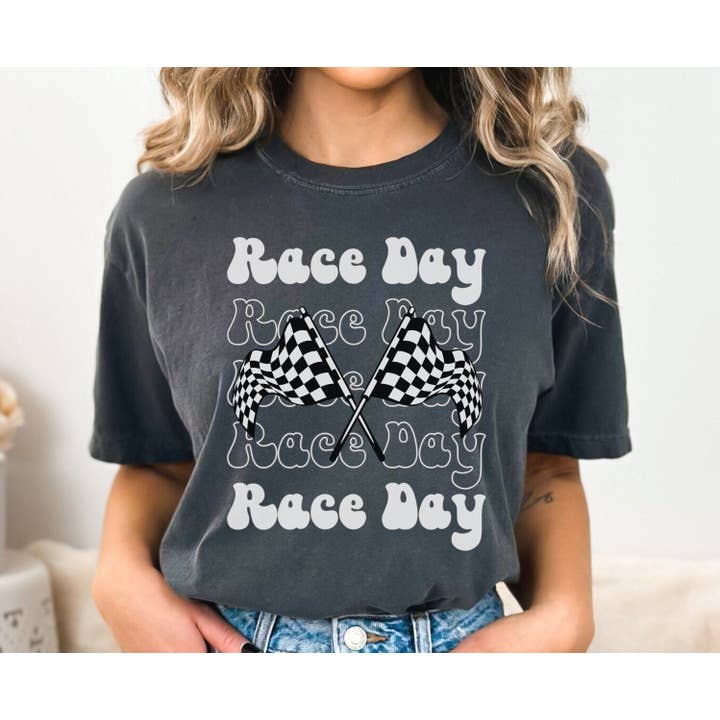Race Day Shirt, Racing Top, Mom Race T-Shirt for wholesale by Sweet party Place