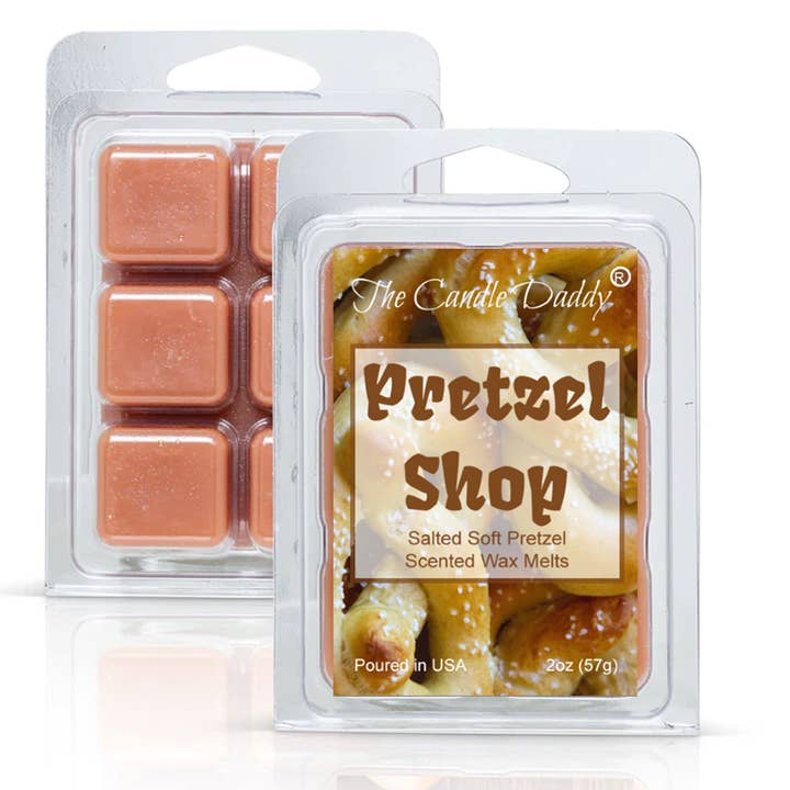 Pretzel Shop - Salted Soft Pretzel Maximum Scented Wax Mel for wholesale by The Candle Daddy
