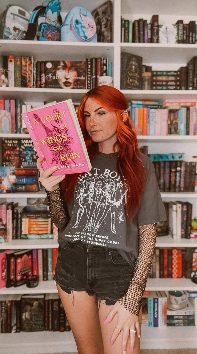 CrescentCatCo - Wholesale T-Shirt (Graphic) - Women's - Official Licensed Bat Boys Tshirt | Sarah J Maas ACOTAR merch | Rhysand Cassian Azriel Night Court Velaris | Bookish Shop and Gifts2