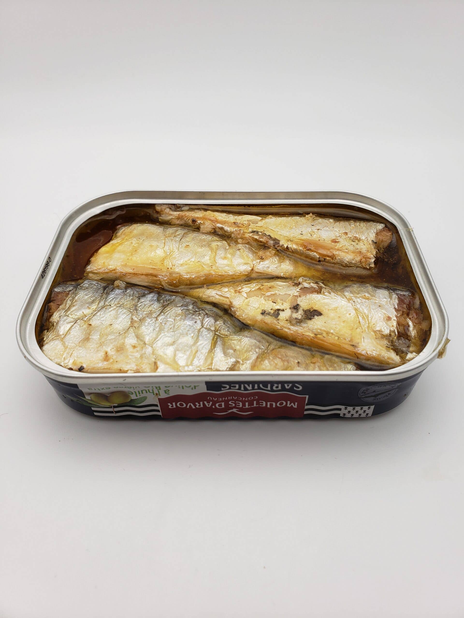 Gourmet Food Solutions, Inc. - Vente Poissons en conserve - Sardines entières Mouettes d'Arvor à l'huile d'olive extra vierge3