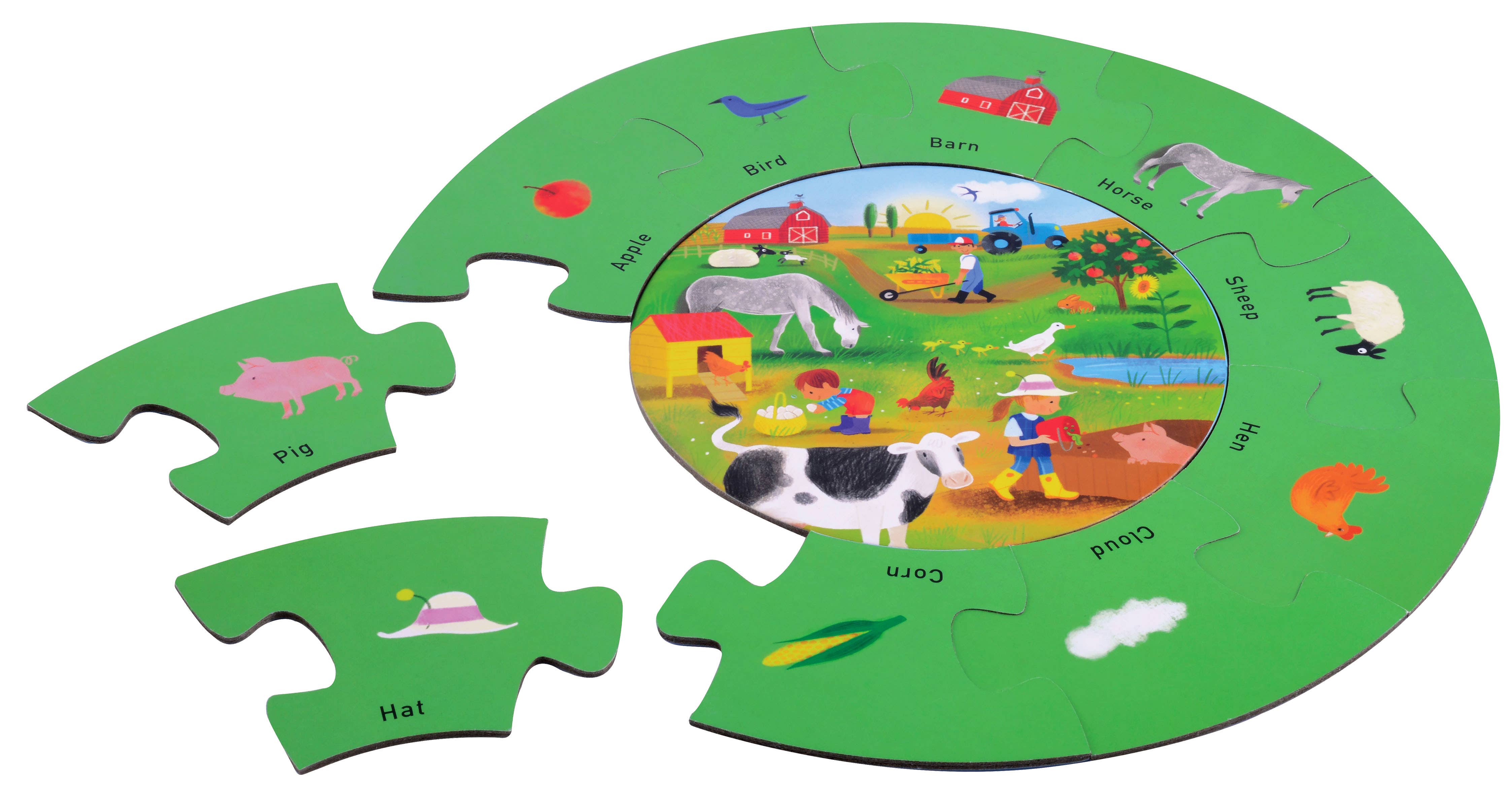 Mollybee Kids - Vente Puzzle – enfant - Puzzle d'activités pour tout-petits à la ferme2