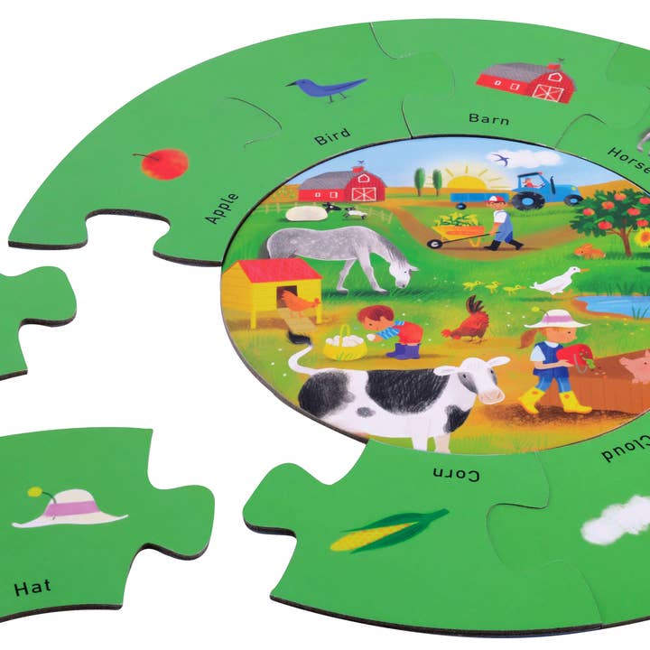 Mollybee Kids - Wholesale Puzzle - Kids - Toddler Activity Puzzle On the Farm2