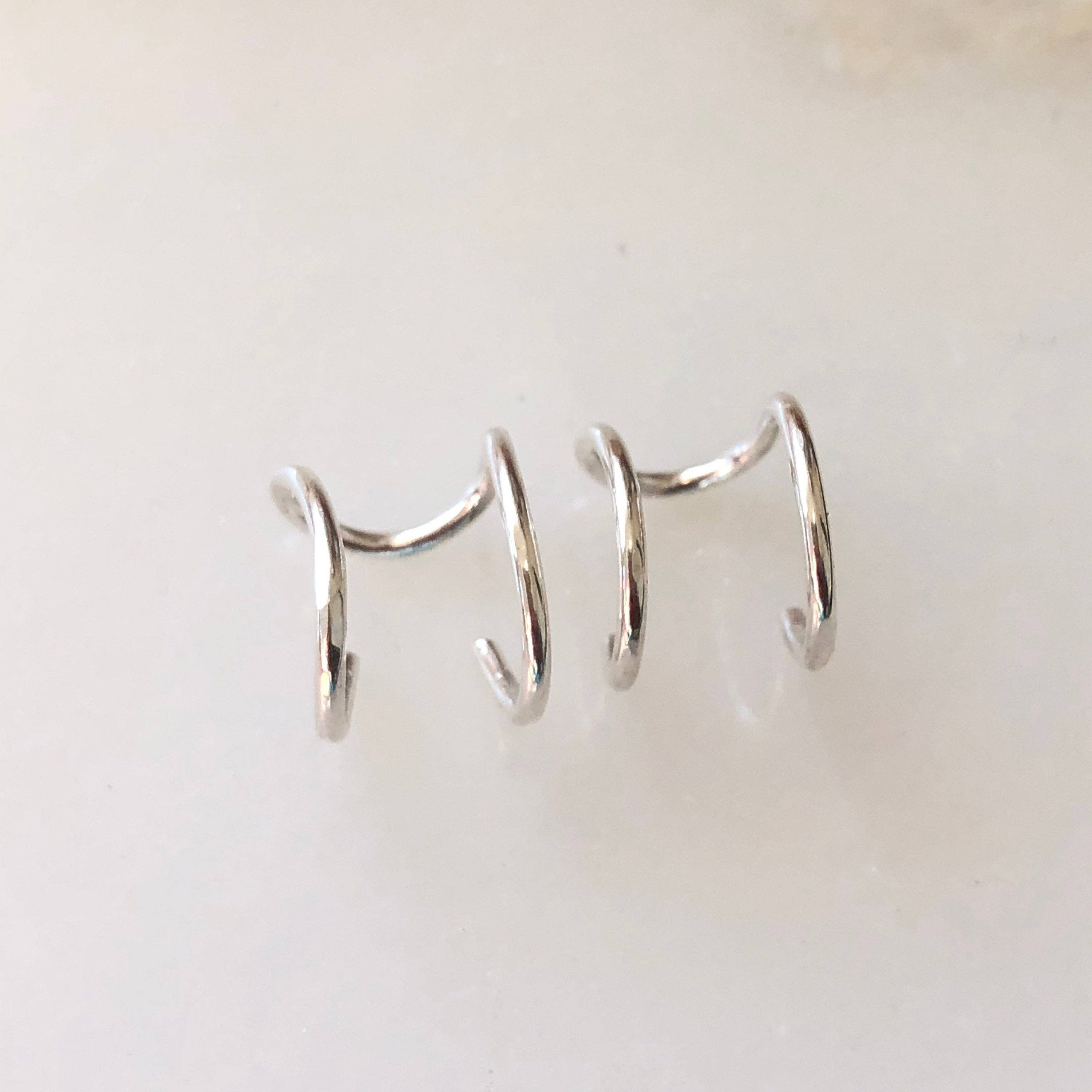 Derive Jewelry – wholesale Earcuff-örhängen – Double Bar öra manschett2