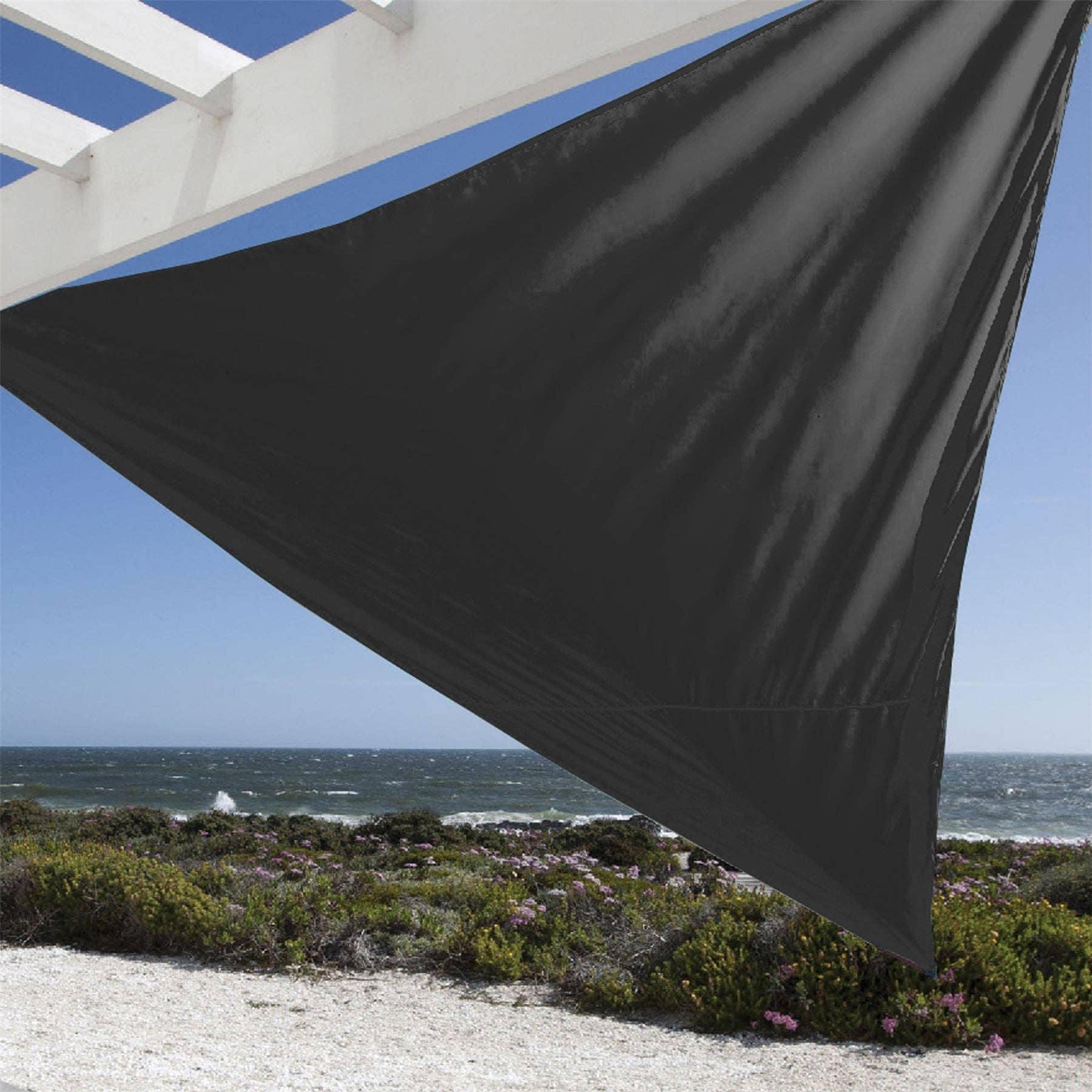 Rinkit Ltd - Wholesale Outdoor Ornament/Decor - Harbour Housewares Shade Sail Canopy - Triangle1