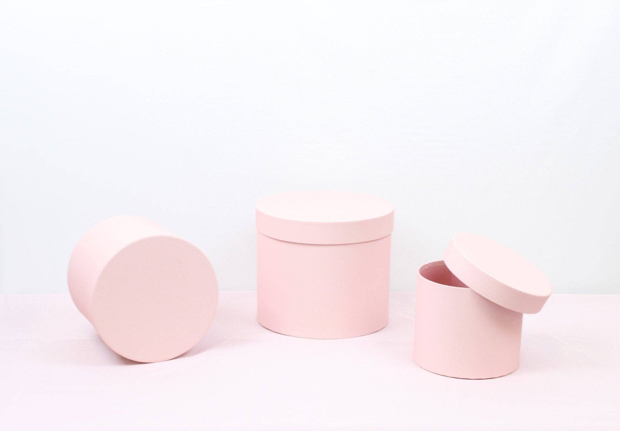 Elegant Design Supply - Wholesale Decorative Box - Shiny Round Flower Hat Box with Lid5