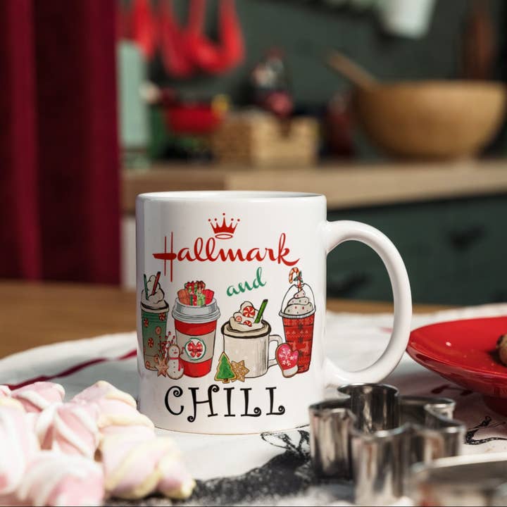 Jackson + Wyatt – wholesale Coffee mug – Christmas Mug - Hallmark and Chill