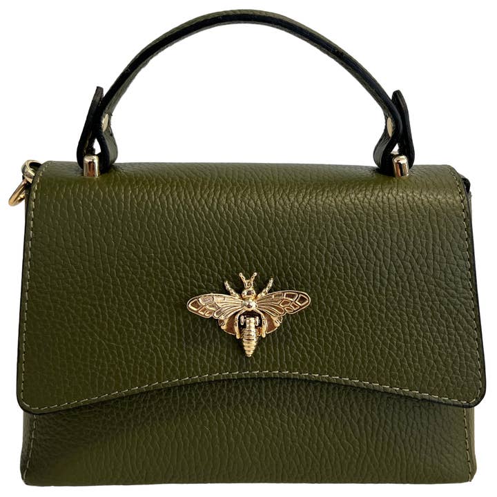 MODARNO - Wholesale Top handle bag – women's - Women's shoulder bag in genuine leather with Ape closure7