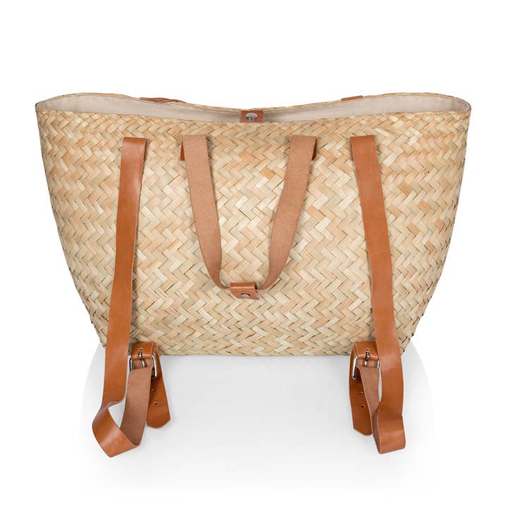 Picnic Time Family of Brands - Wholesale Cooler/Cooler Bag - Hermosa Insulated Woven Seagrass Beach Cooler Bag25