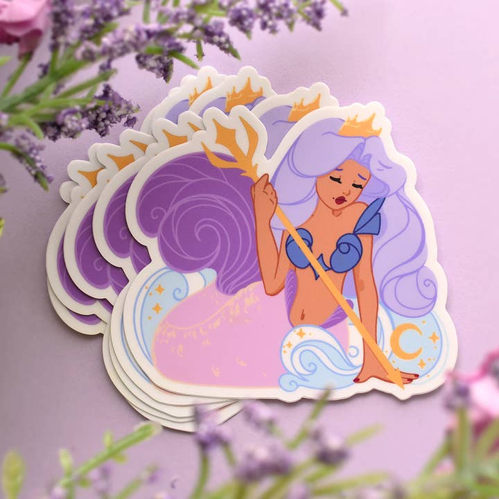 The Little Mermaid Sticker for wholesale by The Moonborn