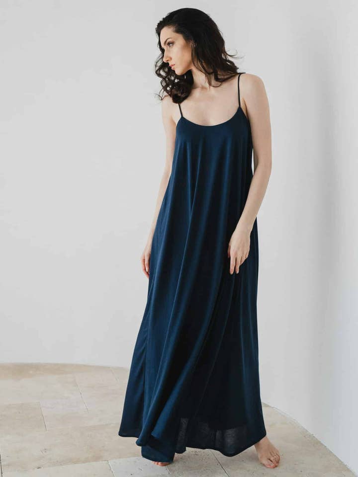 Vestido largo Lily para venta al por mayor de Coco and Kandy