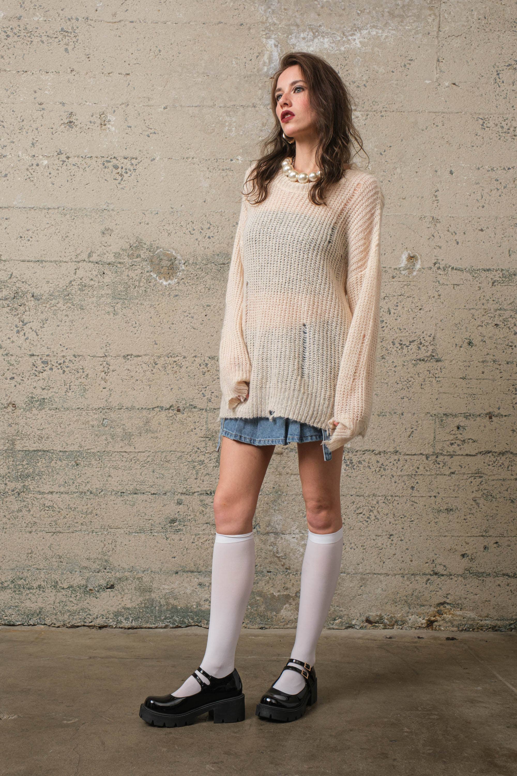 Signature 8 - Vente Pull en maille – femme - PULL VIEILLI S62228