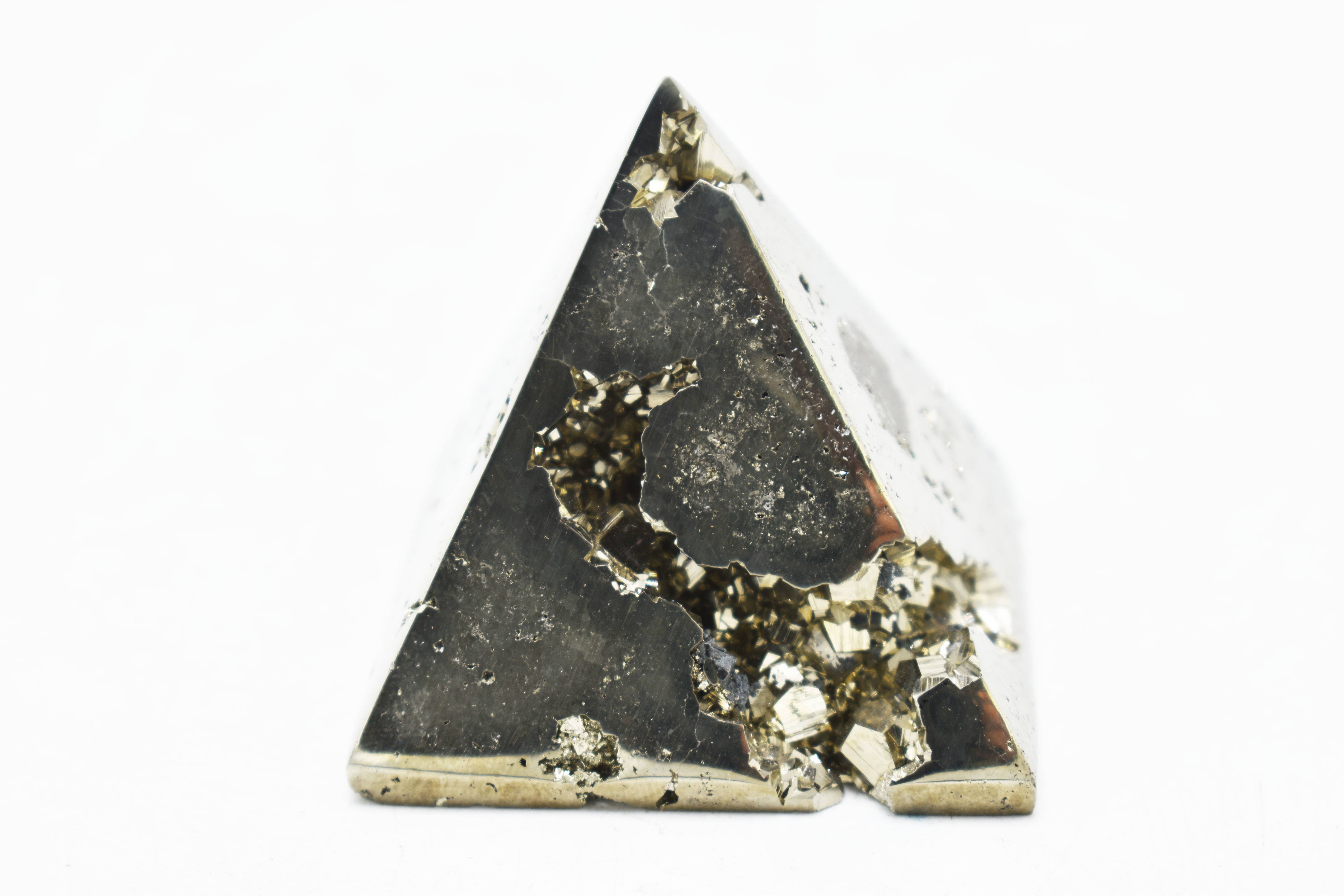 Olympus Minerals Co – Engroshandel Spirituelle sten og krystaller – Medium Pyrit Pyramide1