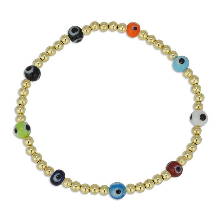 Glas Evil Eye armband för wholesale av Bozkurt Jewelry