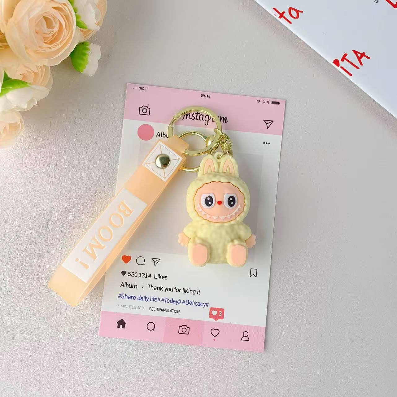 Lilyrosy（Duty free) - Wholesale Sleutelhanger - Dames - Hot-selling schattige pop sleutelhanger voor meisjes – Tasbedel7