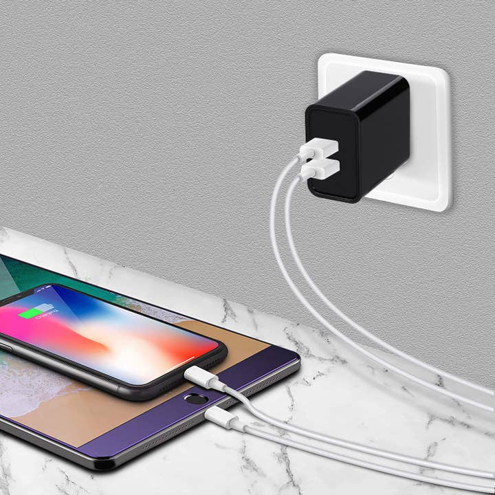 LAX Gadgets - Wholesale Portable Charger - LAX Gadgets Dual USB Wall Charger – Fast Charging Adapter14