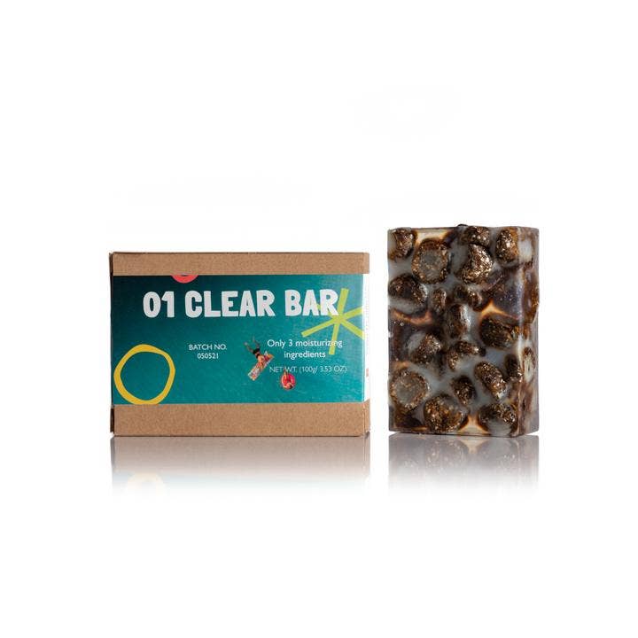 01 Clear Bar for wholesale by Teddy's Eczema Bar