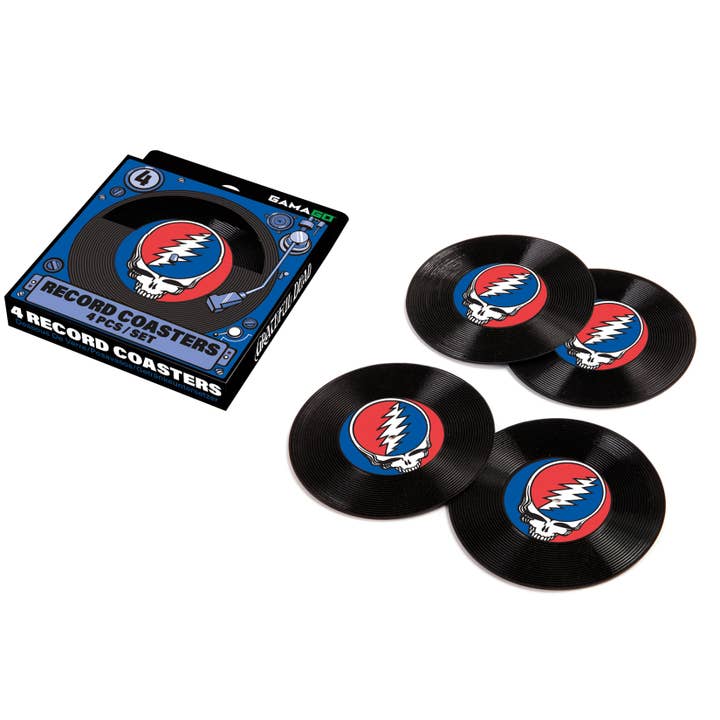 AQUARIUS, GAMAGO, ICUP, & ROCK SAWS by NMR Brands - Wholesale Coasters - Grateful Dead Coasters