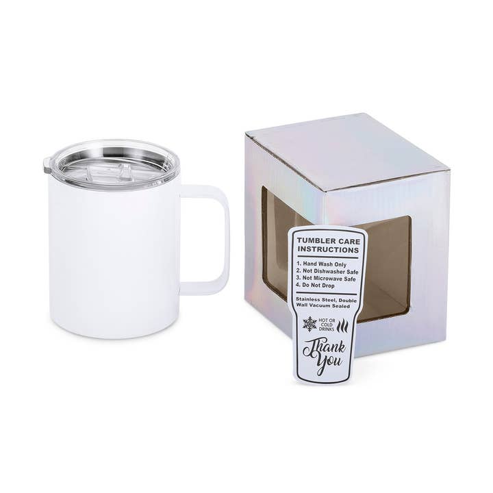 12oz Sublimation Camper Mug for wholesale by MakerFlo