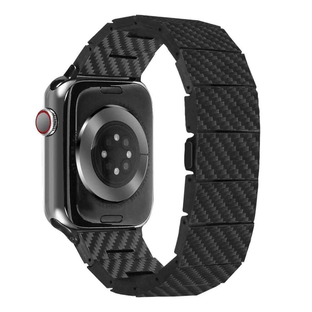 Carbon Deluxe - Vente Bracelet de montre – unisexe - Bracelet en carbone Carbon Deluxe pour Apple Watch0