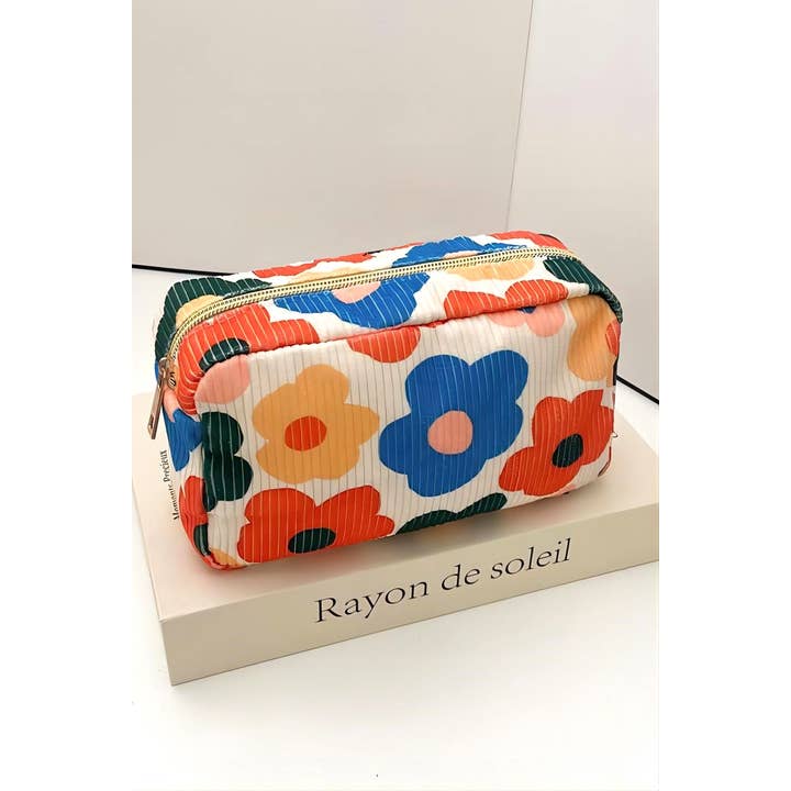 42POPS - Wholesale Makeup/Cosmetic Bag - ,,.._ Corduroy cosmetic make up bag pouch