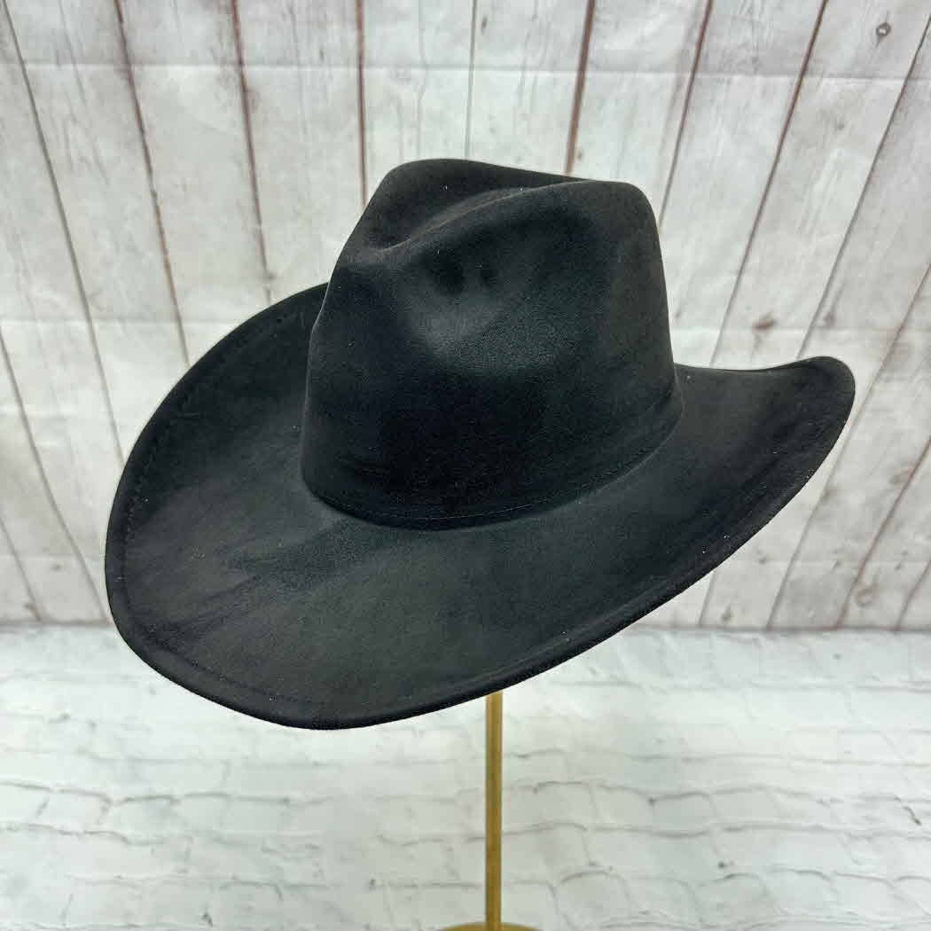 One and Only Accessories – wholesale Cowboy Hat – Women’s – Vegan suede cattleman cowboy hat stiff flat brim Stylish hat0