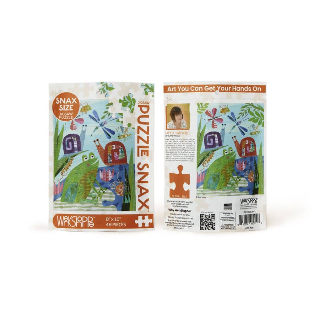 Bobangles - Wholesale Puzzle – Child - WerkShoppe Snax 48 Pc Puzzle – Little Critters1