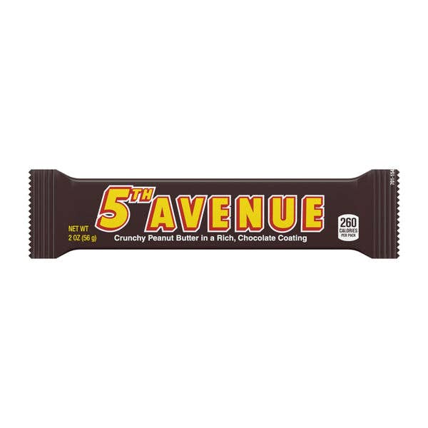 I Got Your Candy - Wholesale Chocolate Bar - Hershey's 5th Avenue Candy Bar 2.24oz - 18ct