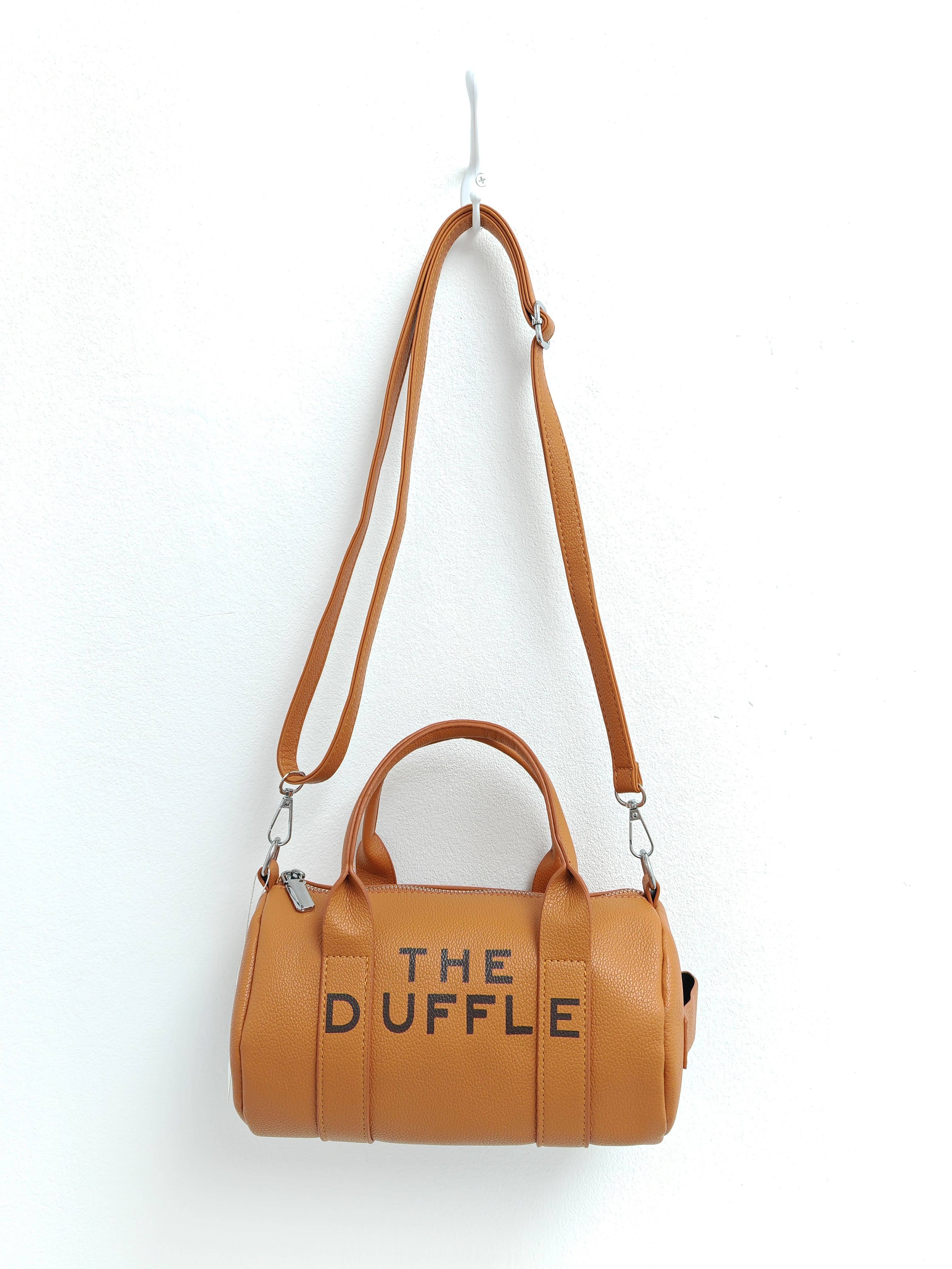 Superbia – wholesale Crossbody bag – Women's – Small Soft Duffle Bag with Long Strap Silver Hardware-665510