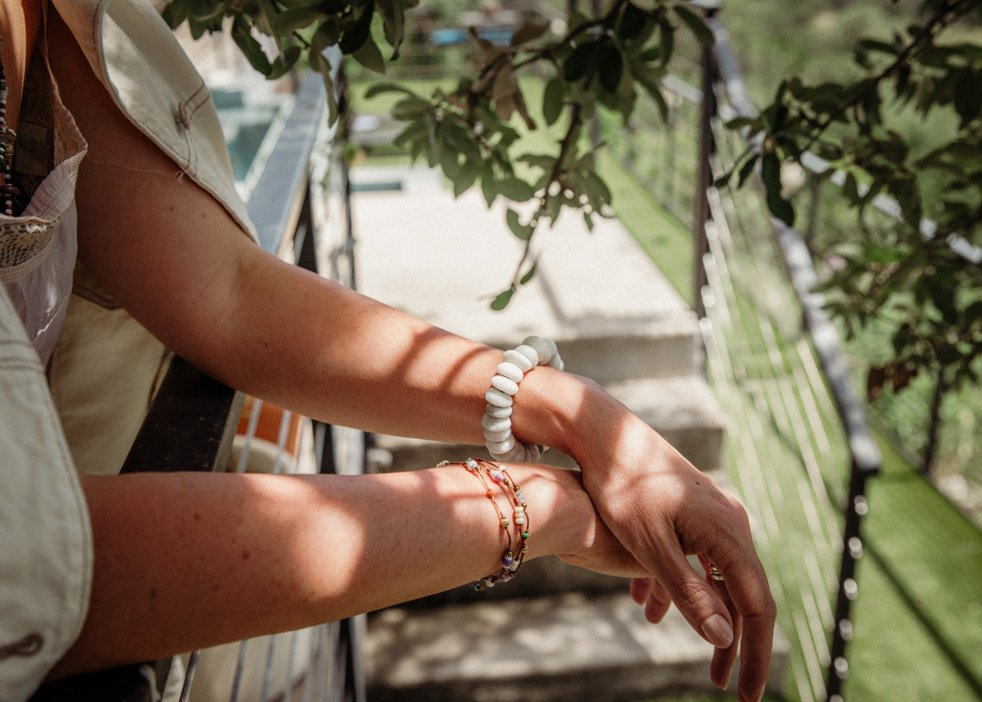 The Bead Project by TWOPU - Wholesale Beaded Bracelet - Chunky Glass Bracelet 23