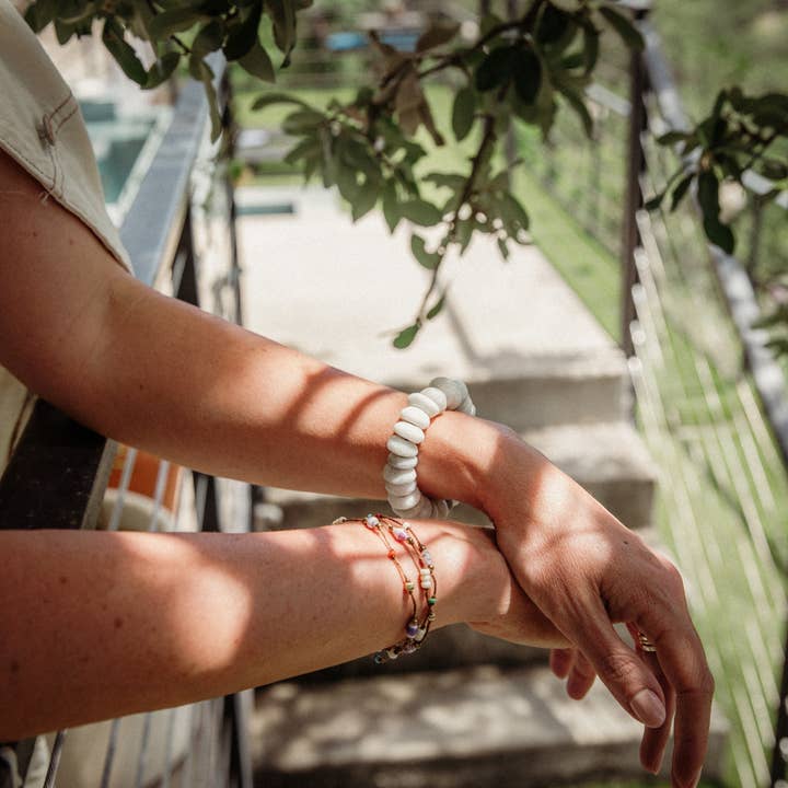 The Bead Project by TWOPU - Wholesale Beaded Bracelet - Chunky Glass Bracelet 23