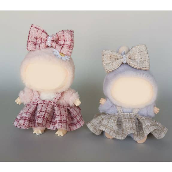 Handmade Luxury skirt set for 17cm doll dress 2pcs set for wholesale by Little Trendy