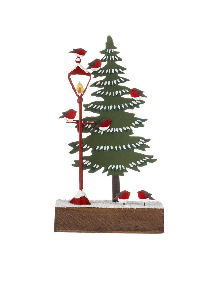 Bloque de Farola y Árbol para venta al por mayor de Shoeless Joe Ltd