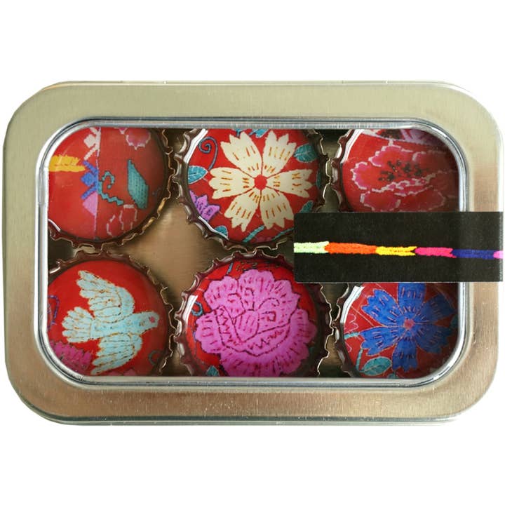 Aimants inspirés du Chiapas - Décor latin pour la vente par Kate's Magnets