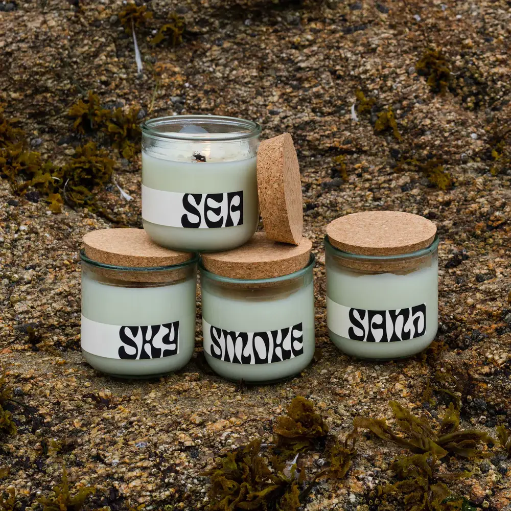 Often Wander - Wholesale Jar/Filled Candle - Sand – California Element Candle2
