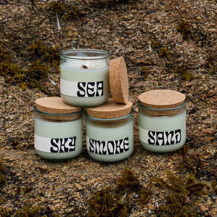 Often Wander - Wholesale Jar/Filled Candle - Sand – California Element Candle2