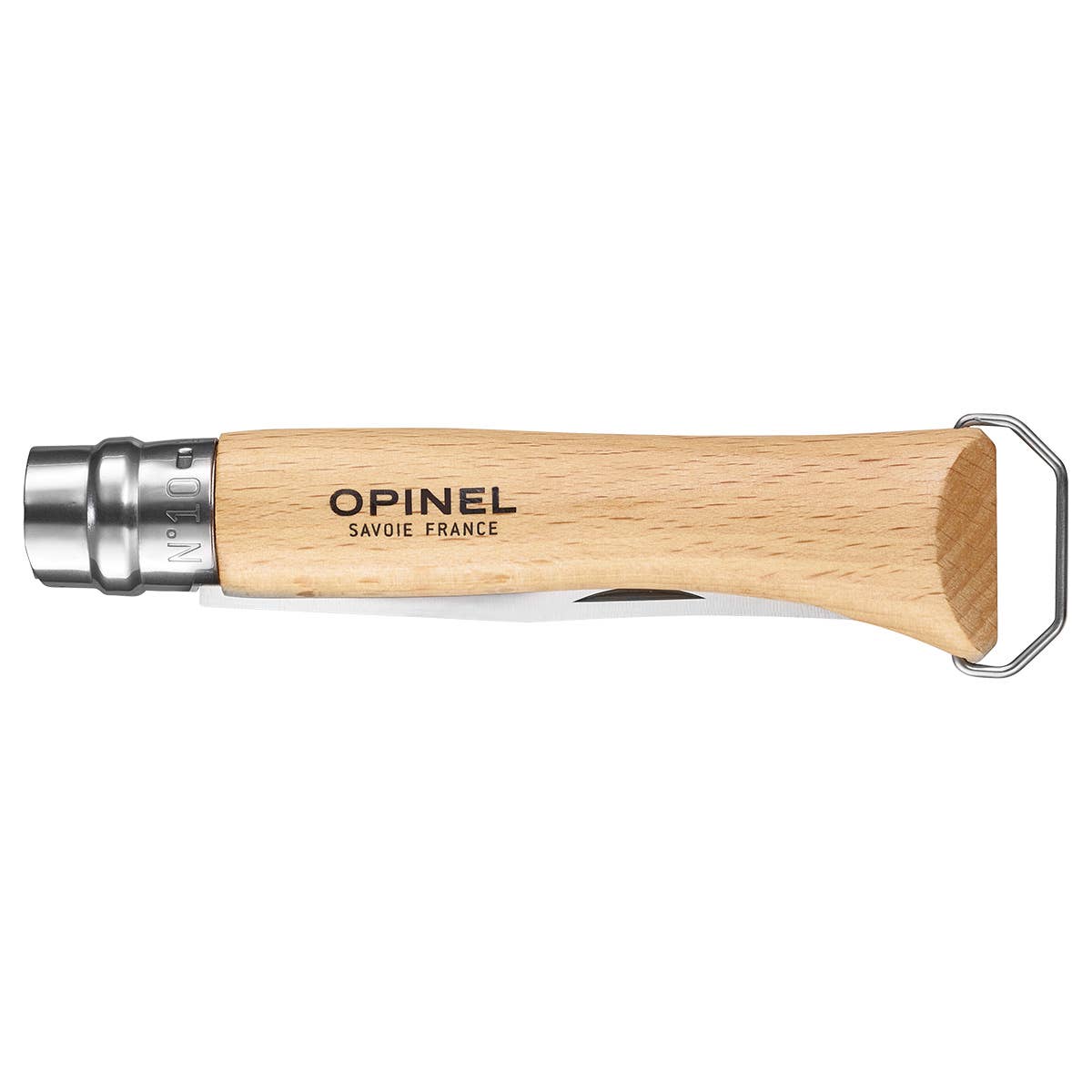 Opinel - Wholesale Bottle/Wine Opener - Blister Pack No.10 Corkscrew with Bottle Opener Knives4
