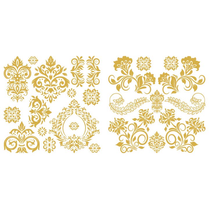 Metallic Gold Foils - Rococo - 2 Sheets for wholesale by Hokus Pokus
