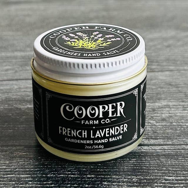 Cooper Farm Co. - Wholesale Healing Salve/Balm/Cream - French Lavender Gardeners Hand Salve1