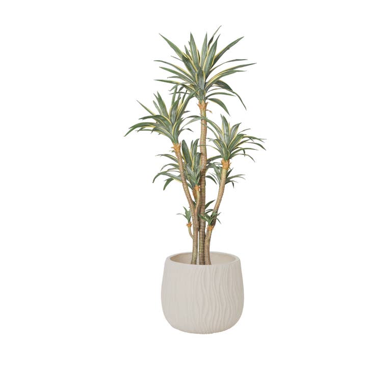 Jardinière artificielle en forme d'agave en coquille de 86,6 pouces pour la vente par Vintage Home