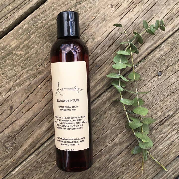 Therapeutic Eucalyptus Bath Oil for wholesale by Aromaology