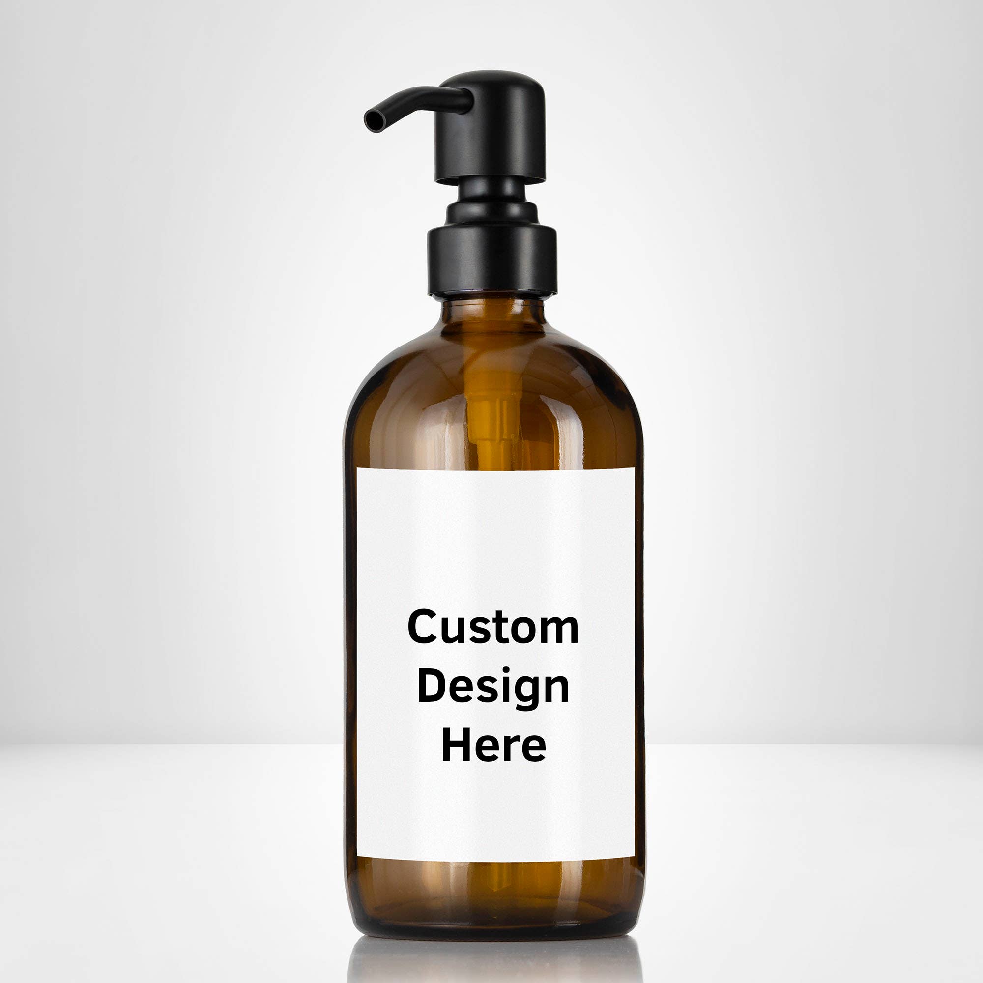 Artanis Home - Wholesale Soap Dispenser - Fully Customizable Amber Glass Soap Dispenser4