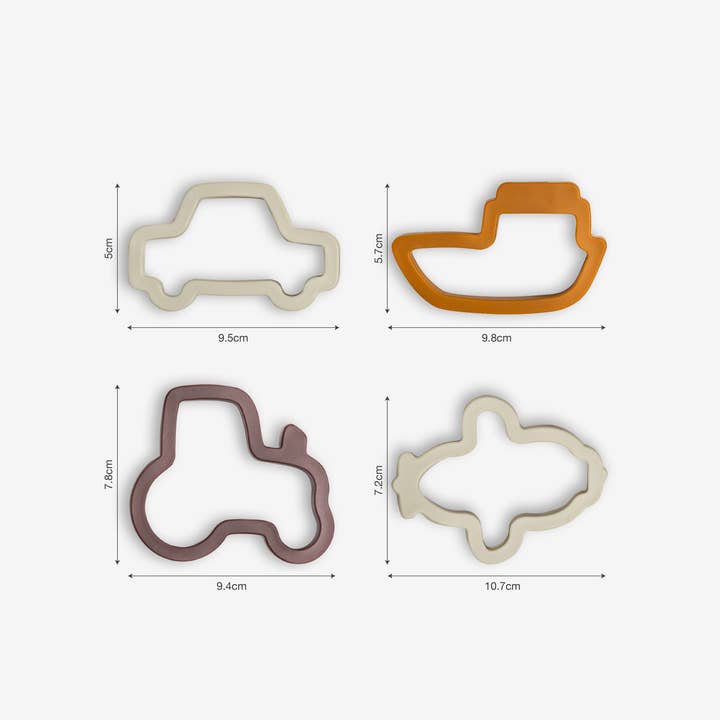 Vehicles Set Emporte-pièces pour sandwichs - Ensemble de véhicules for wholesale on Faire3