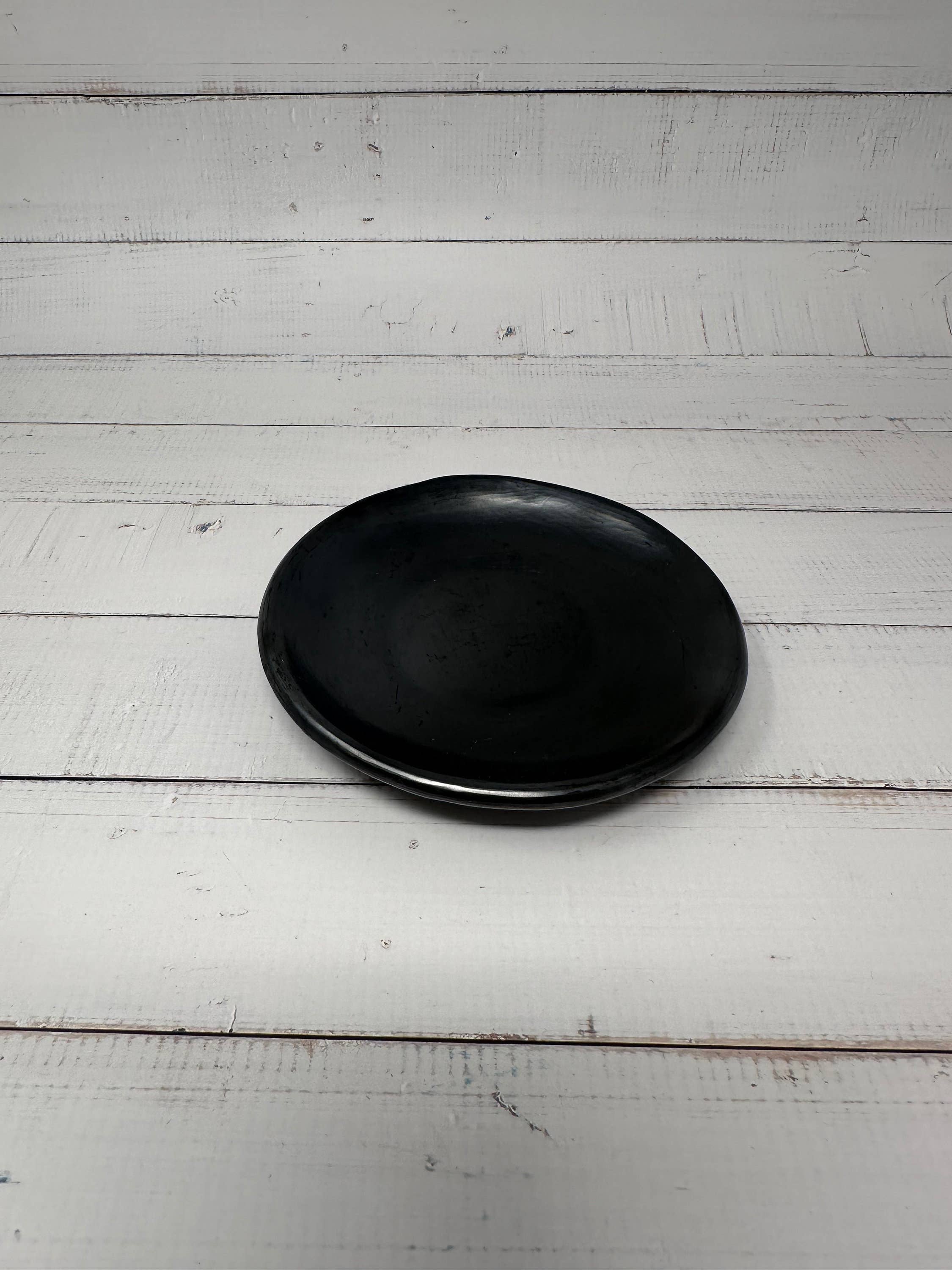Pottery Selections Co - Vente Assiette - Plato Chico Liso (Barro Negro/Argile noire)2